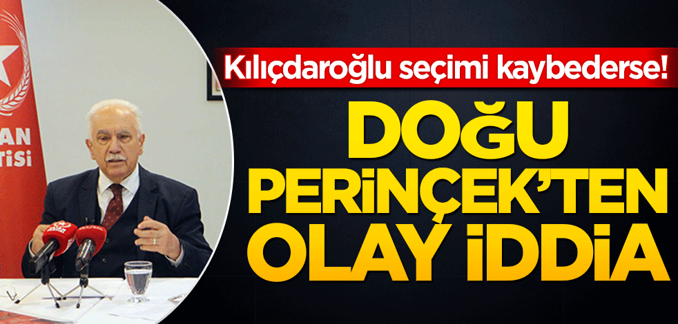 Kılıçdaroğlu seçimi kaybederse! Doğu Perinçek'ten olay iddia