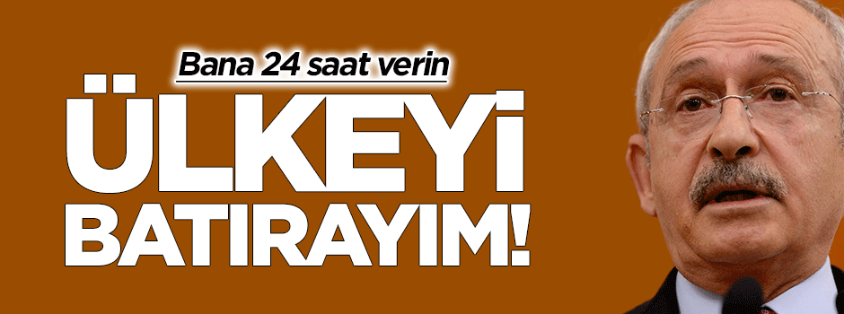 Kılıçdaroğlu, ülkeyi uçuruma götürecek modeli önerdi