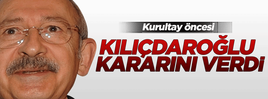 Kılıçdaroğlu yeniden aday olacak mı?