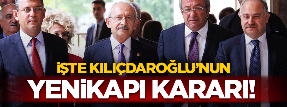 Kılıçdaroğlu Yenikapı'daki mitinge katılacak