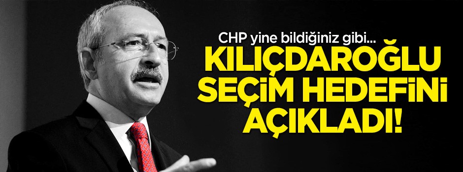 Kılıçdaroğlu yine uçtu: En az yüzde 60!