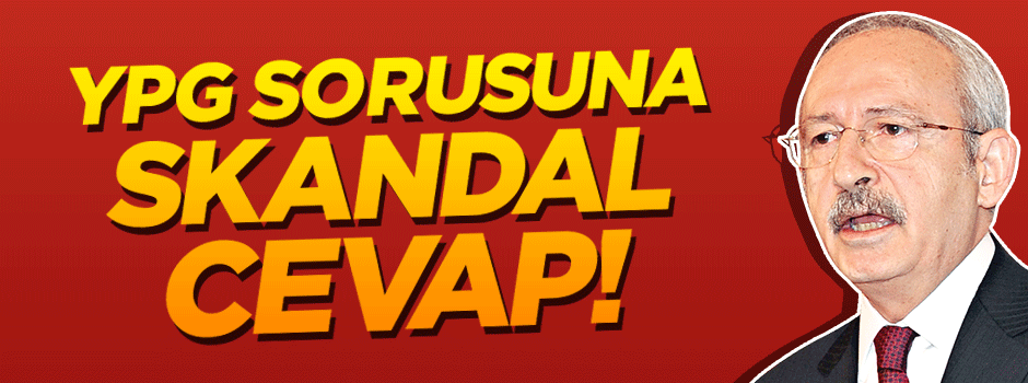 Kılıçdaroğlu YPG terör örgütü diyemedi