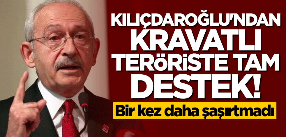 Kılıçdaroğlu’ndan terörist Demirtaş'a tam destek