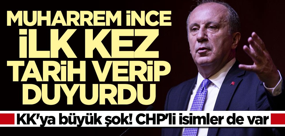 Kılıçdaroğlu'na büyük şok! İnce'nin partisini kuracağı tarih belli oldu