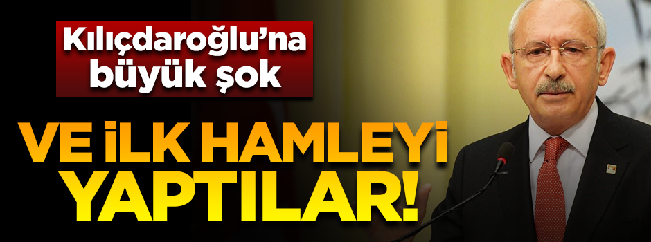 Kılıçdaroğlu'na büyük şok! Muhalifler ilk hamleyi yaptı