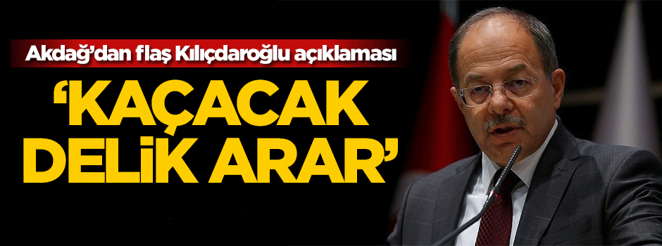 "Kılıçdaroğlu'na 'hadi seçime' desek, kaçacak delik arar"