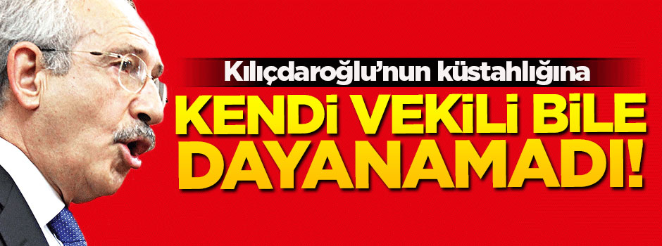 Kılıçdaroğlu'na kendi vekili bile tepki gösterdi
