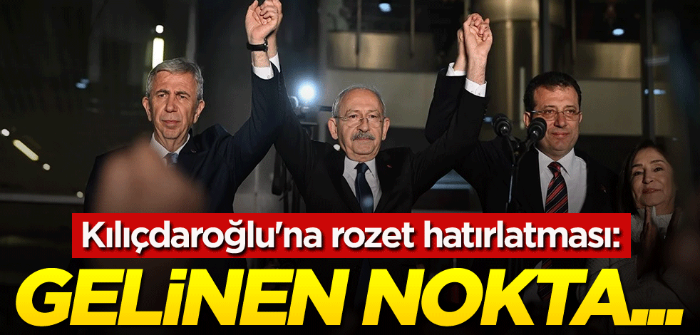 Kılıçdaroğlu'na rozet hatırlatması: Gelinen nokta...