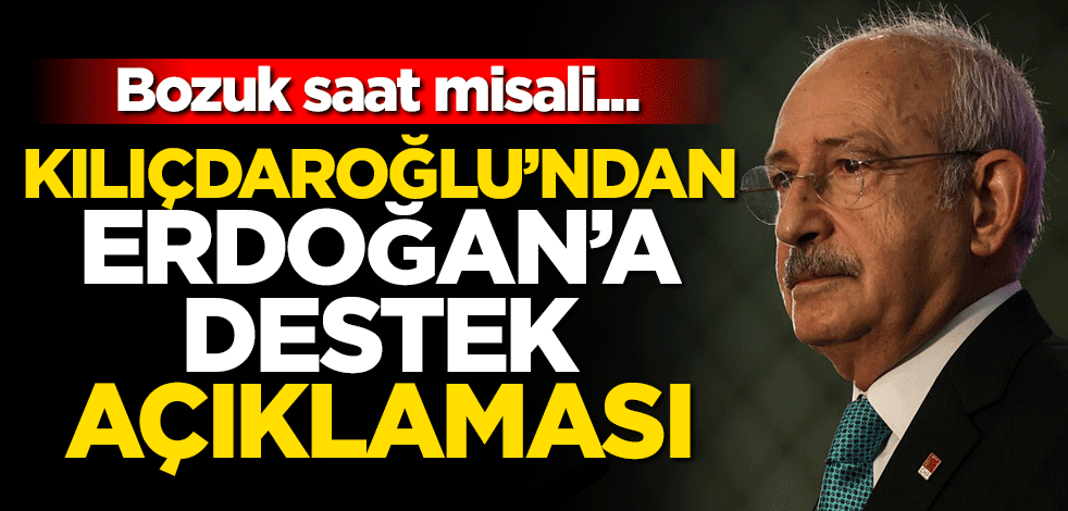 Kılıçdaroğlu'ndan Erdoğan'ın AB çıkışına destek geldi