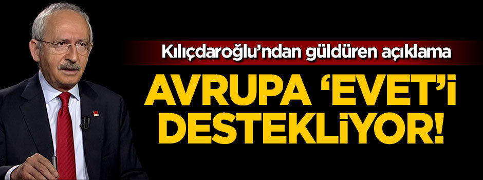 Kılıçdaroğlu'ndan güldüren açıklama