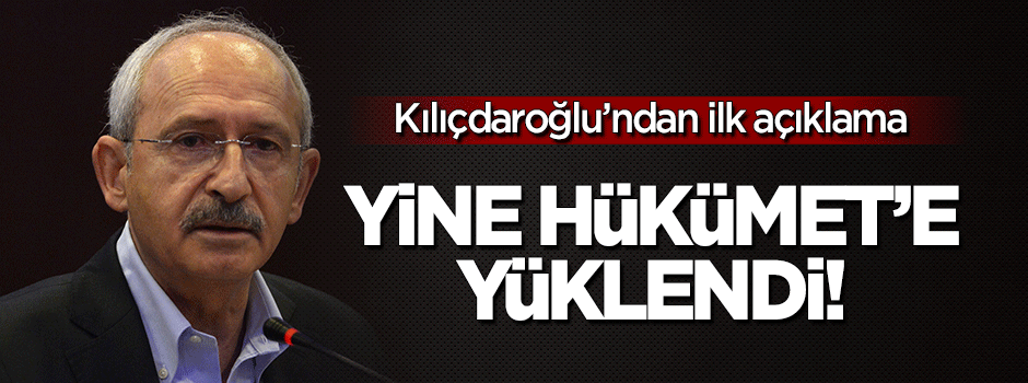 Kılıçdaroğlu'ndan ilk açıklama: Amaçlarına ulaşamayacaklar