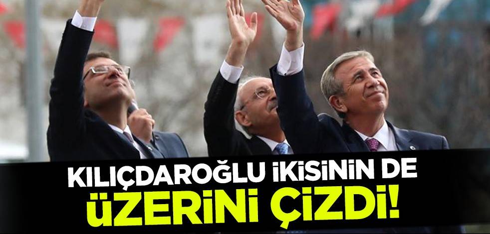 Kılıçdaroğlu'ndan Mansur ve Ekrem'e bir şok daha! Üzerlerini böyle çizdi