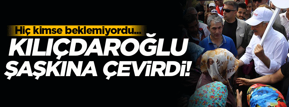 Kılıçdaroğlu'ndan şaşırtan teşekkür!