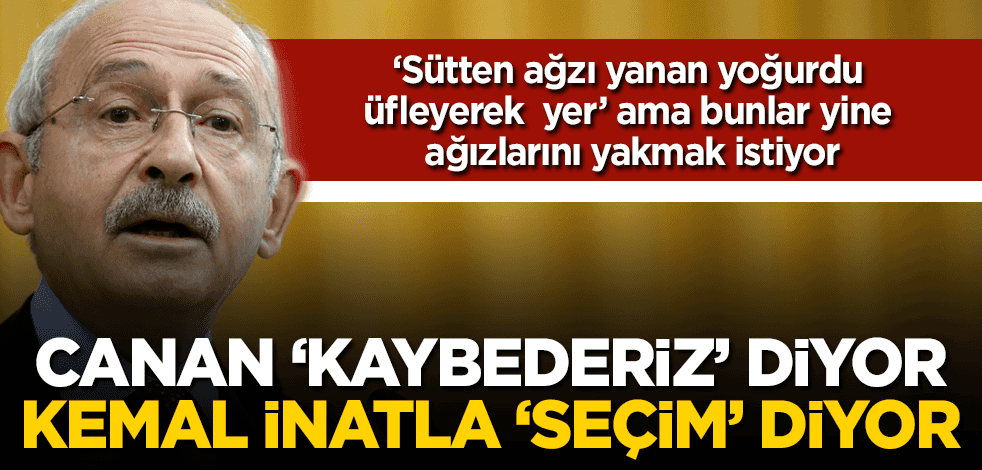 Kılıçdaroğlu'ndan yine 'seçim' çağrısı!