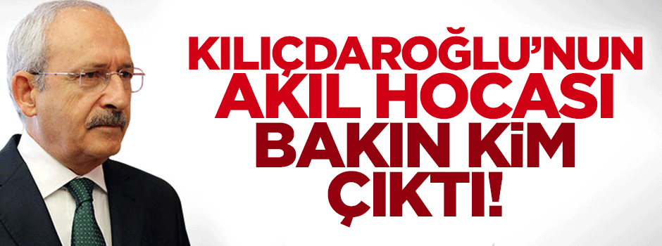 Kılıçdaroğlu'nun akıl hocası Kemal Derviş çıktı