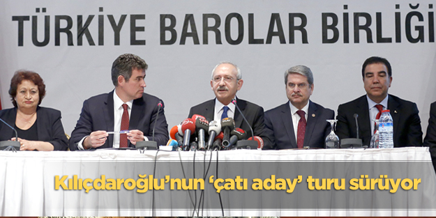 Kılıçdaroğlu’nun ‘çatı aday’ turu sürüyor