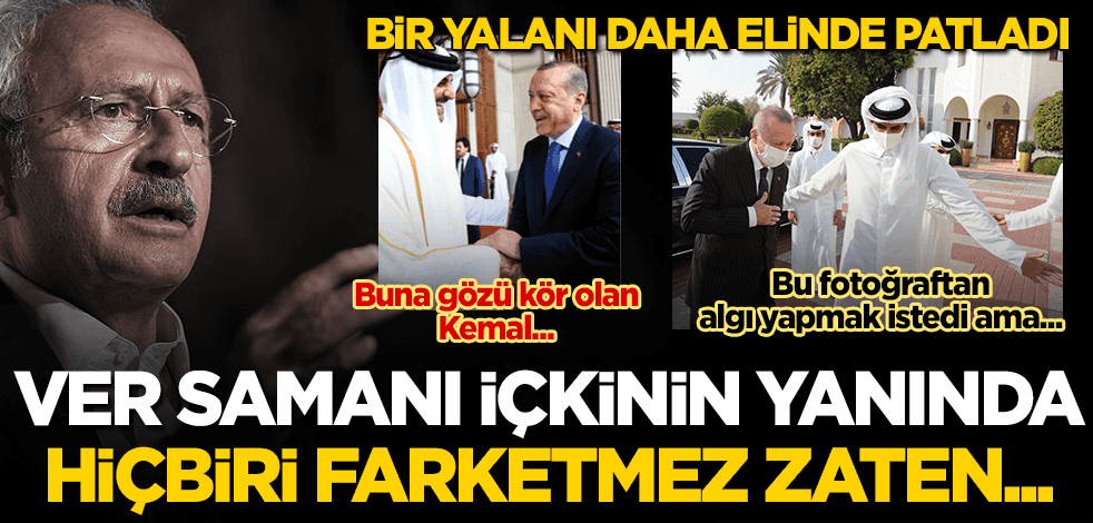 Kılıçdaroğlu'nun 'Erdoğan eğiliyor' yalanı elinde patladı!