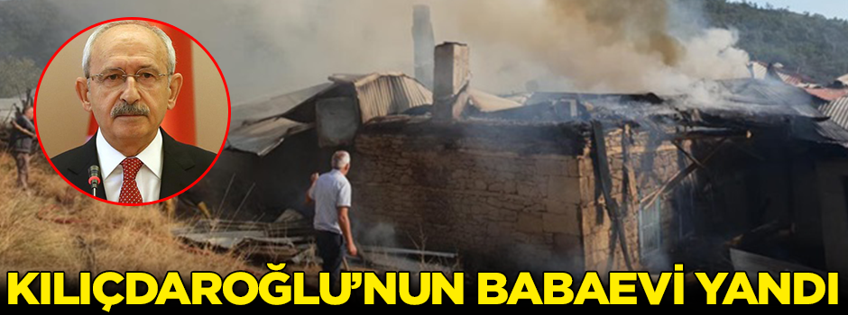 Kılıçdaroğlu'nun evi yandı! Kullanılamaz hale geldi