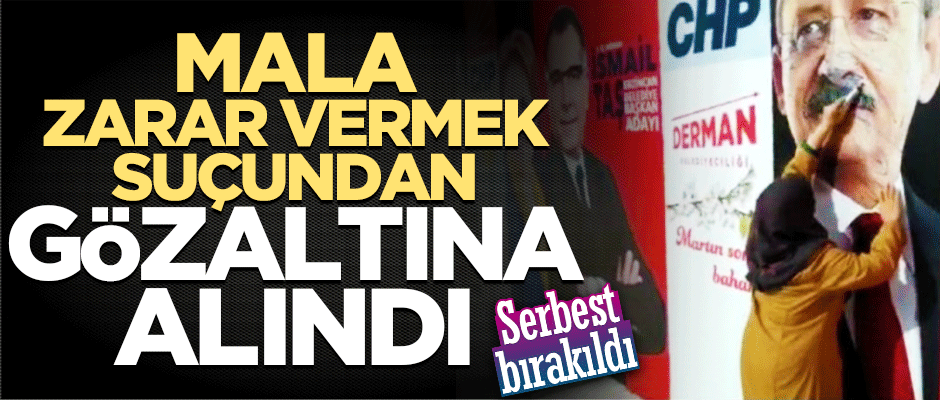 Kılıçdaroğlu'nun fotoğrafına kalem saplayan yaşlı kadın serbest bırakıldı