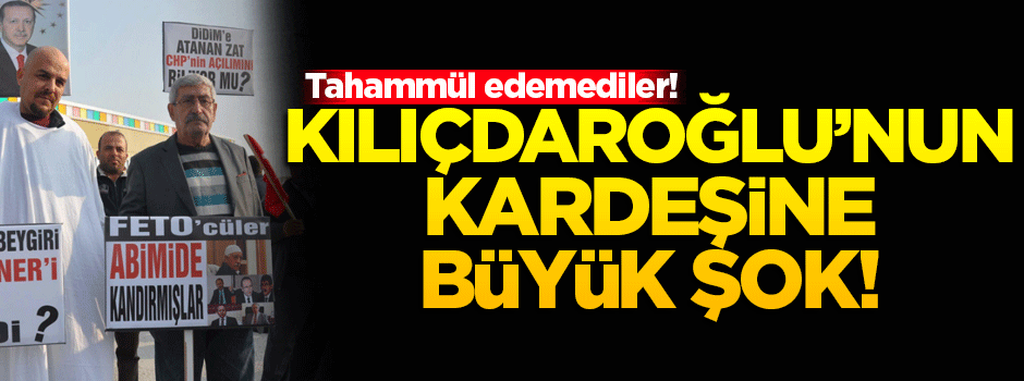 Kılıçdaroğlu'nun kardeşi CHP'den ihraç ediliyor