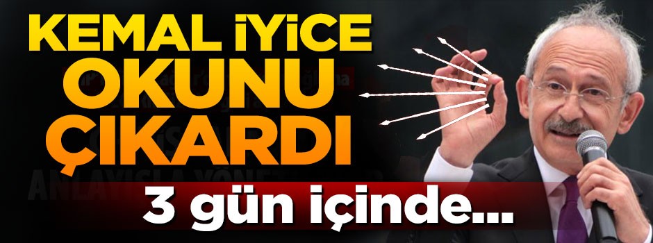Kılıçdaroğlu'nun 'kontrolsüz' kafası!