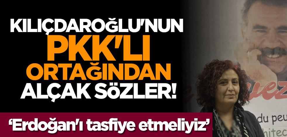 Kılıçdaroğlu'nun PKK'lı ortağından alçak sözler: Erdoğan'ı tasfiye etmeliyiz