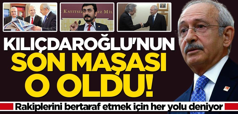 Kılıçdaroğlu'nun son maşası! CHP'deki rakiplerini bertaraf etmek için Rahmi Turan'ı kullandı