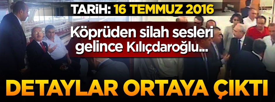 Kılıçdaroğlu'nun tekneyle kontrollü kaçışı