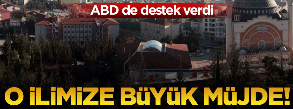 Kilis'in Nobel adaylığına ABD'den destek geldi