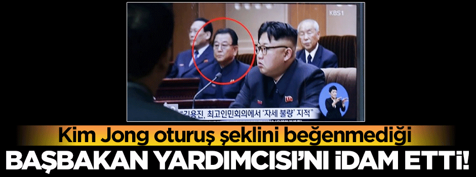 Kim Jong Başbakan Yardımcısı'nı idam etti!