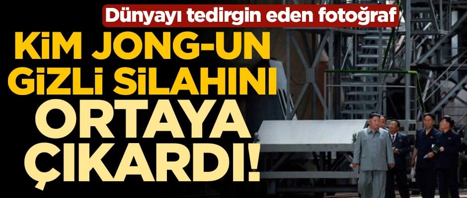 Kim Jong-un gizli silahını ortaya çıkardı!