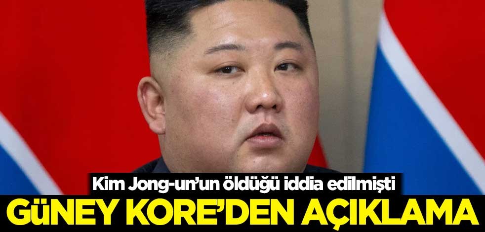 'Kim Jong-un öldü' iddiasıyla ilgili Güney Kore'den açıklama