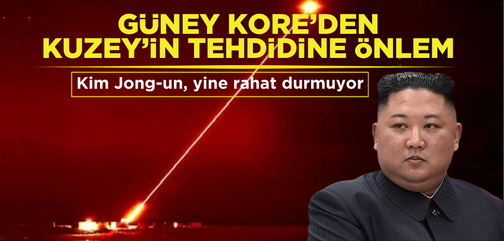 Kim Jong-un rahat durmuyor! Güney Kore’den, Kuzey’in tehdidine önlem