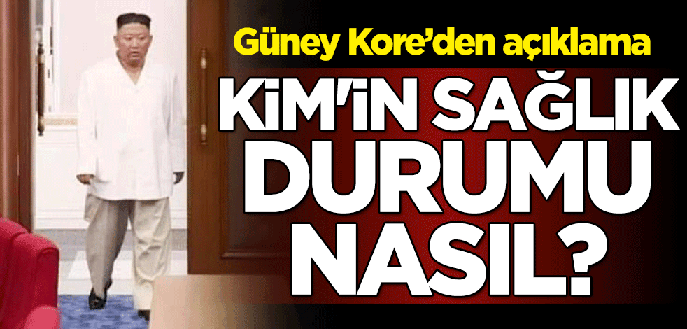 Kim Jong-un'un sağlık durumu nasıl? Güney Kore istihbaratından açıklama