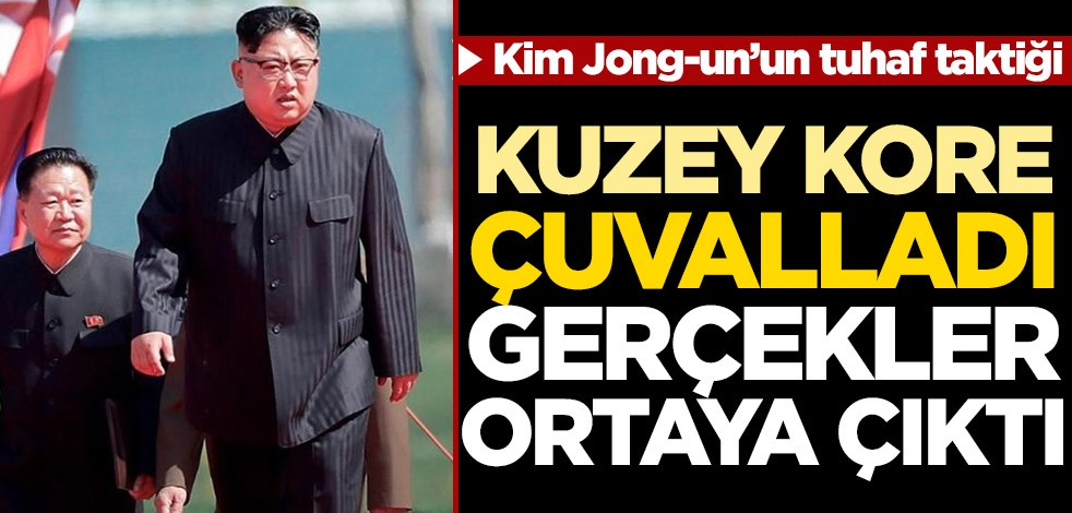 Kim Jong-un'un tuhaf taktiği! Kuzey Kore çuvalladı, gerçekler ortaya çıktı