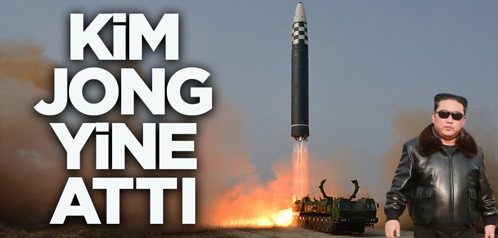 Kim Jong yine attı