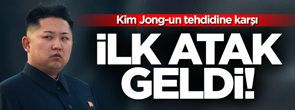 Kim Jong'a karşı ilk hamle!