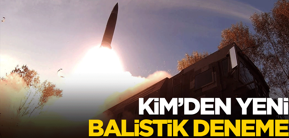 Kim'den yeni balistik deneme