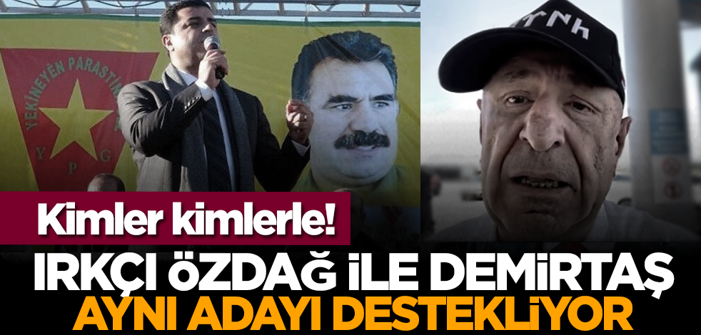 Kimler kimlerle! Özdağ ile Demirtaş aynı adayı destekliyor