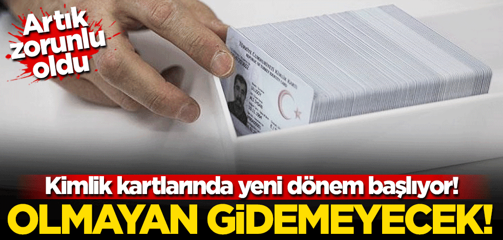 Kimlik kartlarında yeni dönem! Seyahat edilebilen ülkelere artık "fotoğrafsız" kimlikle gidilemeyecek