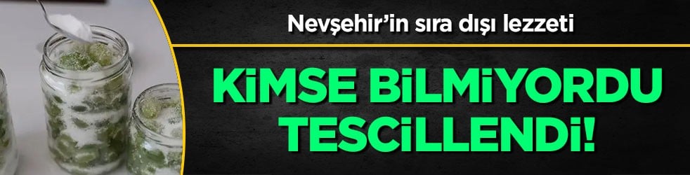 Kimseler bilmiyordu, şimdi tescillendi: Kadınların geleneksel yollarla elde ettiği sıra dışı yemek: Üzüm turşusu