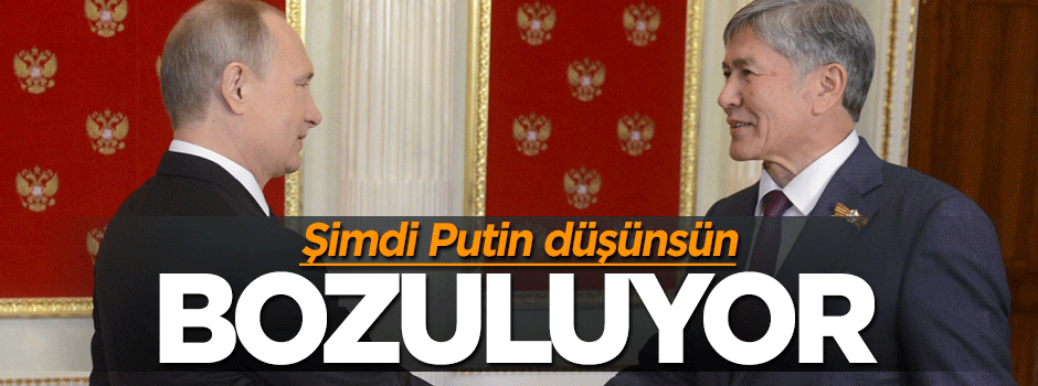 Kırgızistan Rusya ile olan anlaşmayı bozuyor