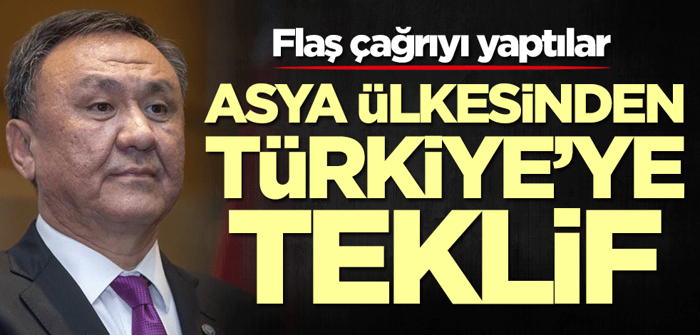 Kırgızistan'dan Türkiye'ye flaş teklif