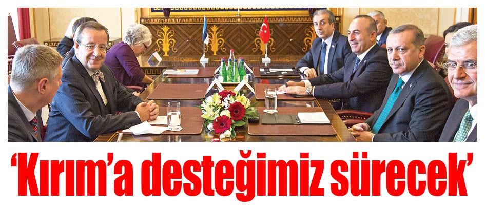 ‘Kırım’a desteğimiz sürecek’