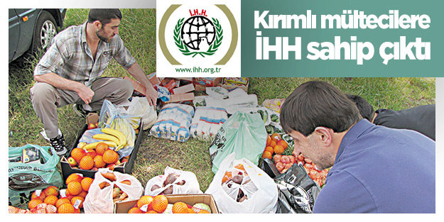 Kırımlı mültecilere İHH sahip çıktı