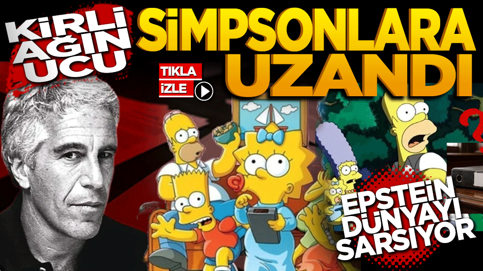 Kirli ağın ucu Simpsonlar'a uzandı: Epstein dosyası dünyayı sarsıyor!