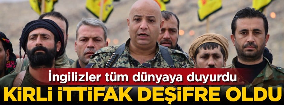 Kirli ittifak deşifre oldu