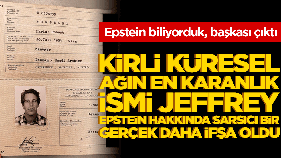 Kirli küresel ağın en karanlık ismi Jeffrey Epstein hakkında sarsıcı bir gerçek daha ifşa oldu