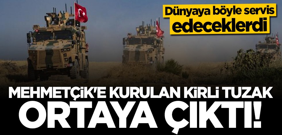 Kirli plan deşifre oldu! Dünyaya böyle servis edeceklerdi