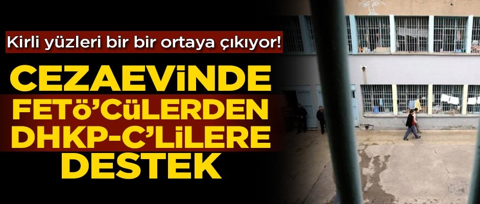Kirli yüzleri bir bir ortaya çıkıyor! FETÖ'cülerden DHKP-C'lilere destek